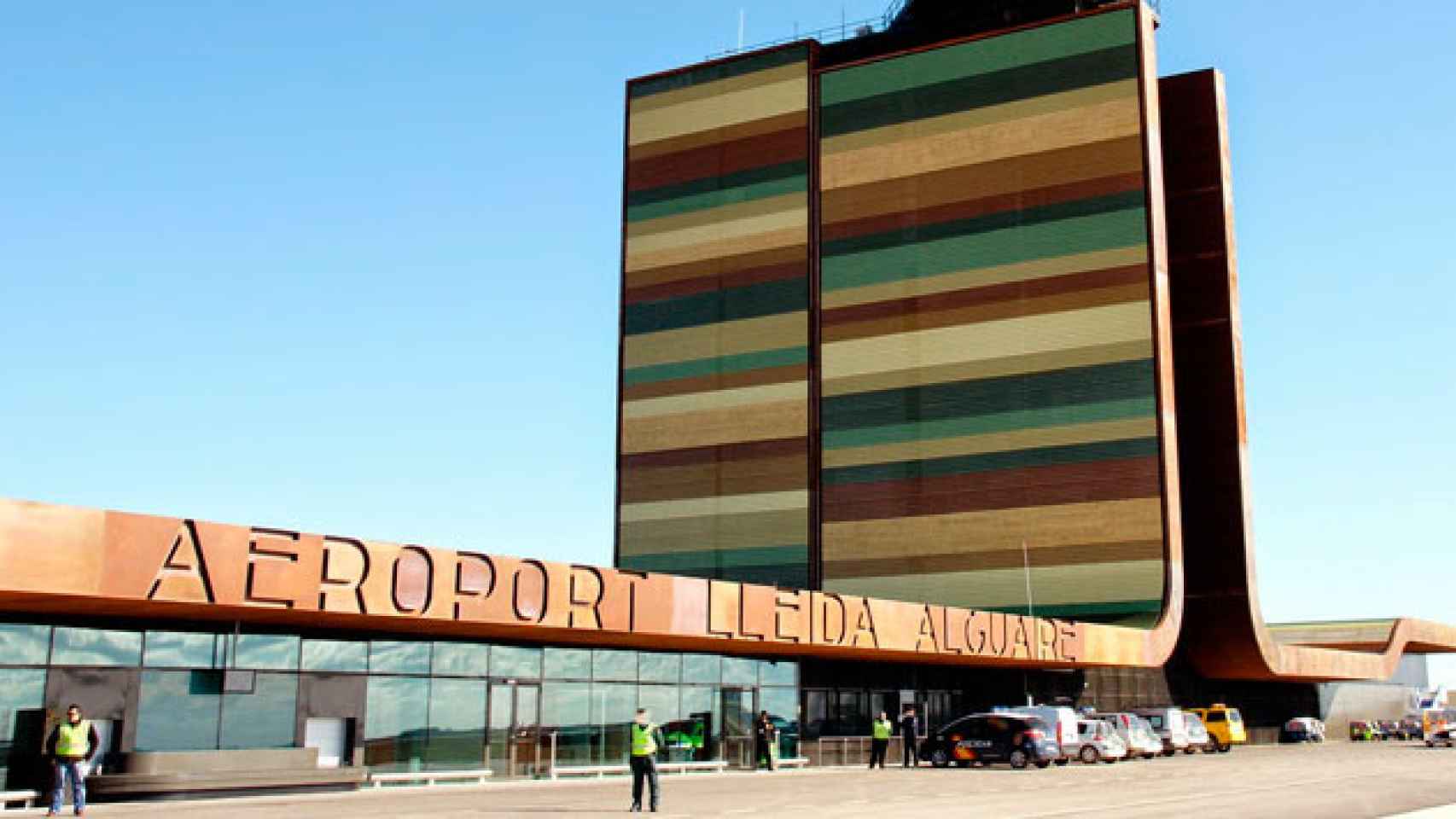 Imagen del aeropuerto de Lleida-Alguaire, que Alberto López dirigió hasta agosto / CG
