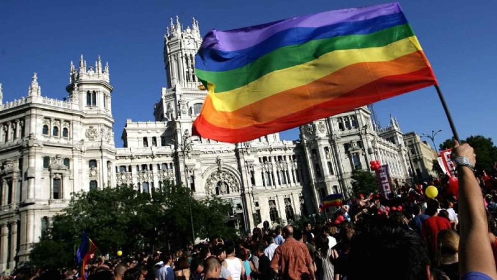 Día del orgullo gay en Madrid.