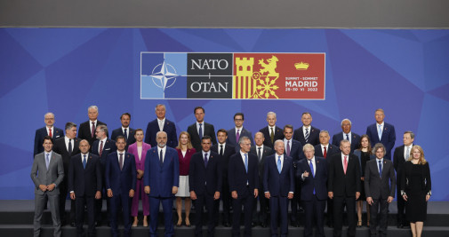 Foto de los asistentes a la cumbre de la OTAN de Madrid / EFE - Juanjo Martín