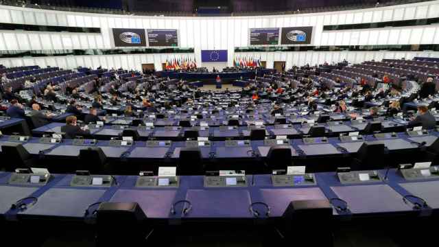 El día en imágenes: El Parlamento Europeo donde ha tenido lugar la trifulca entre la presidenta de la Comisión Europa y el primer ministro de Polonia, en Estrasburgo (Francia) / EFE - EPA - RONALD WITTEK - POOL