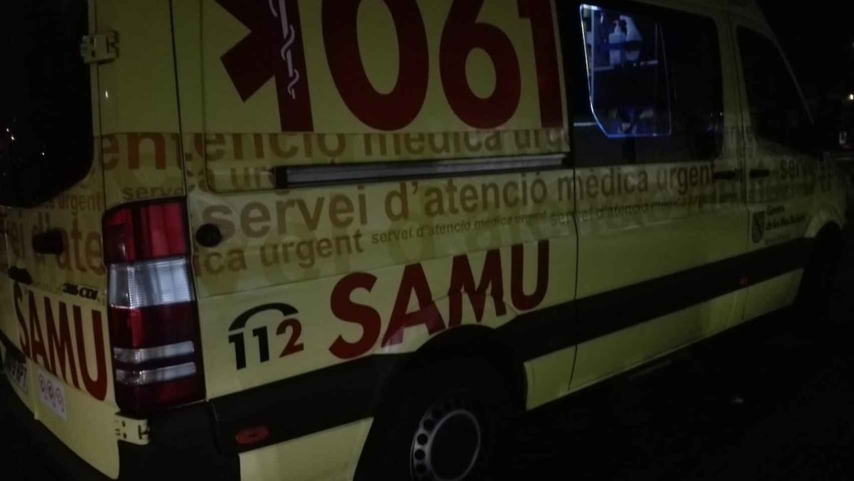Una imagen de la ambulancia en el lugar de los hechos / Europa Press