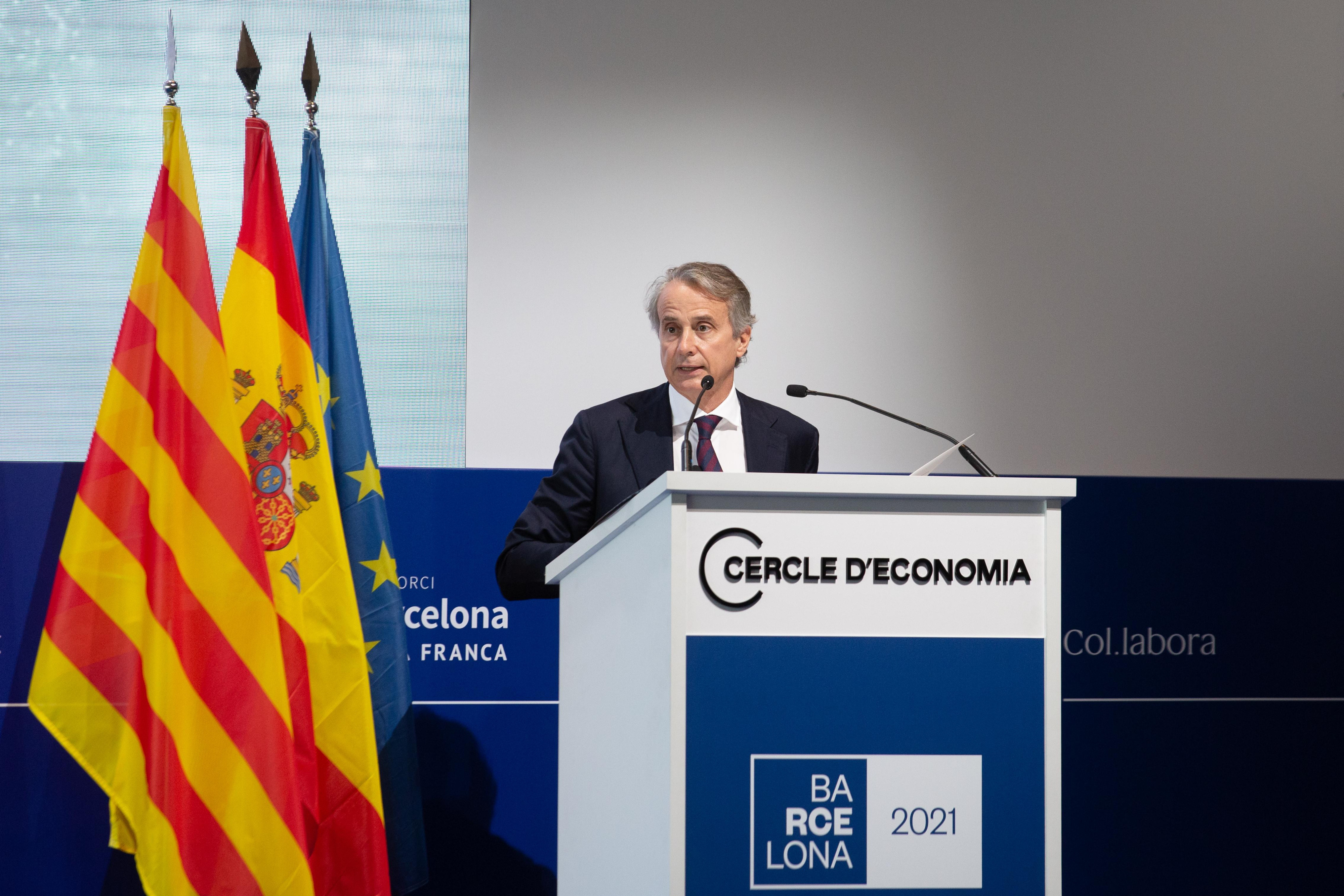 El presidente del Cercle d'Economia, Javier Faus / EP