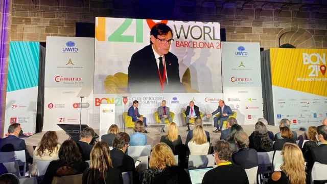 Salvador Illa en el Future of Tourism World Summit / CG