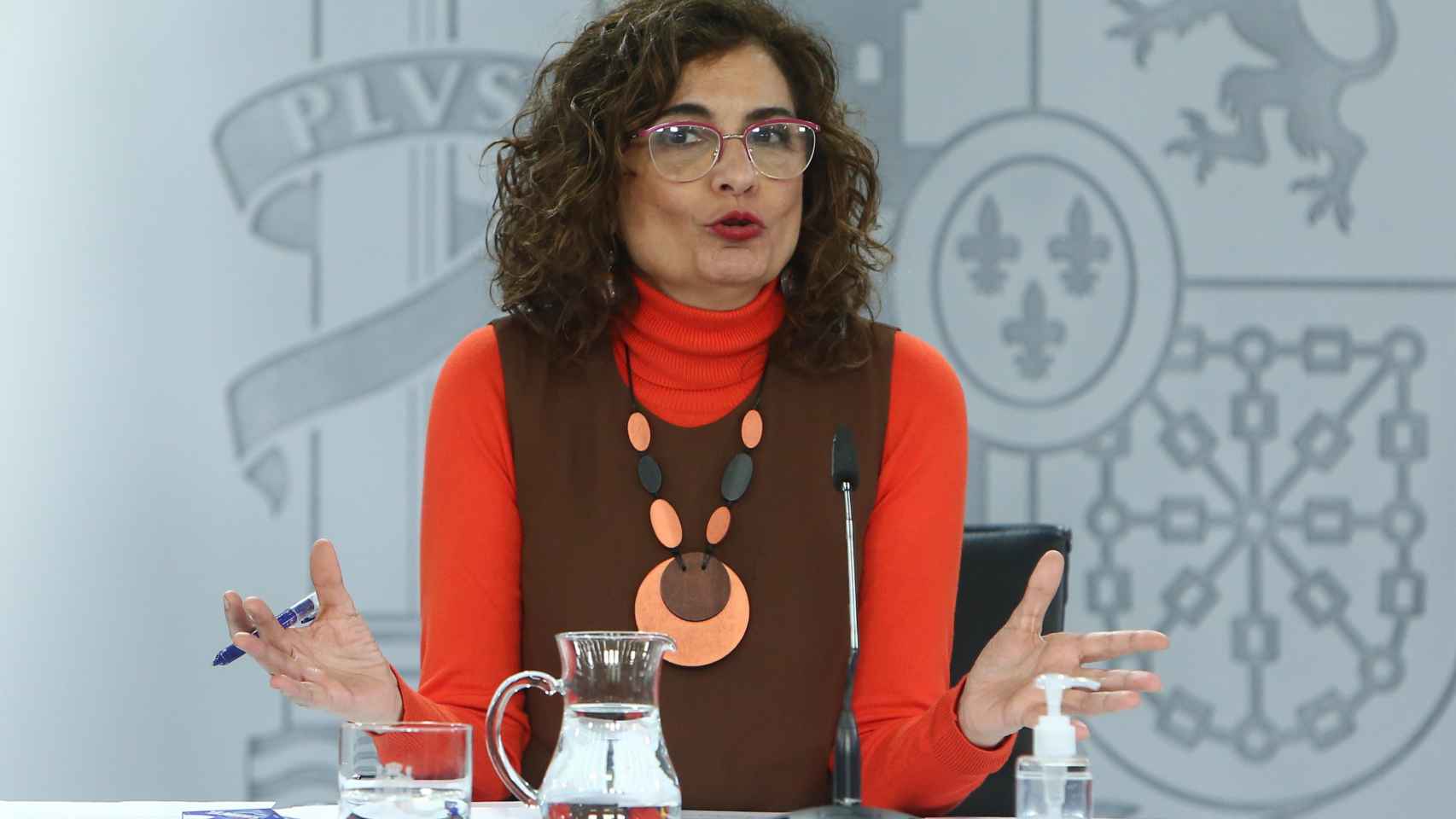 María Jesús Montero, ministra de Hacienda y portavoz del Gobierno, rechaza bajar los impuestos de la luz / EP