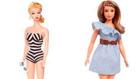 La evolución de las muñecas Barbie: la primera y uno de los últimos modelos
