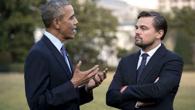 El presidente de EEUU, Barack Obama, y el actor Leonadro DiCaprio | White House