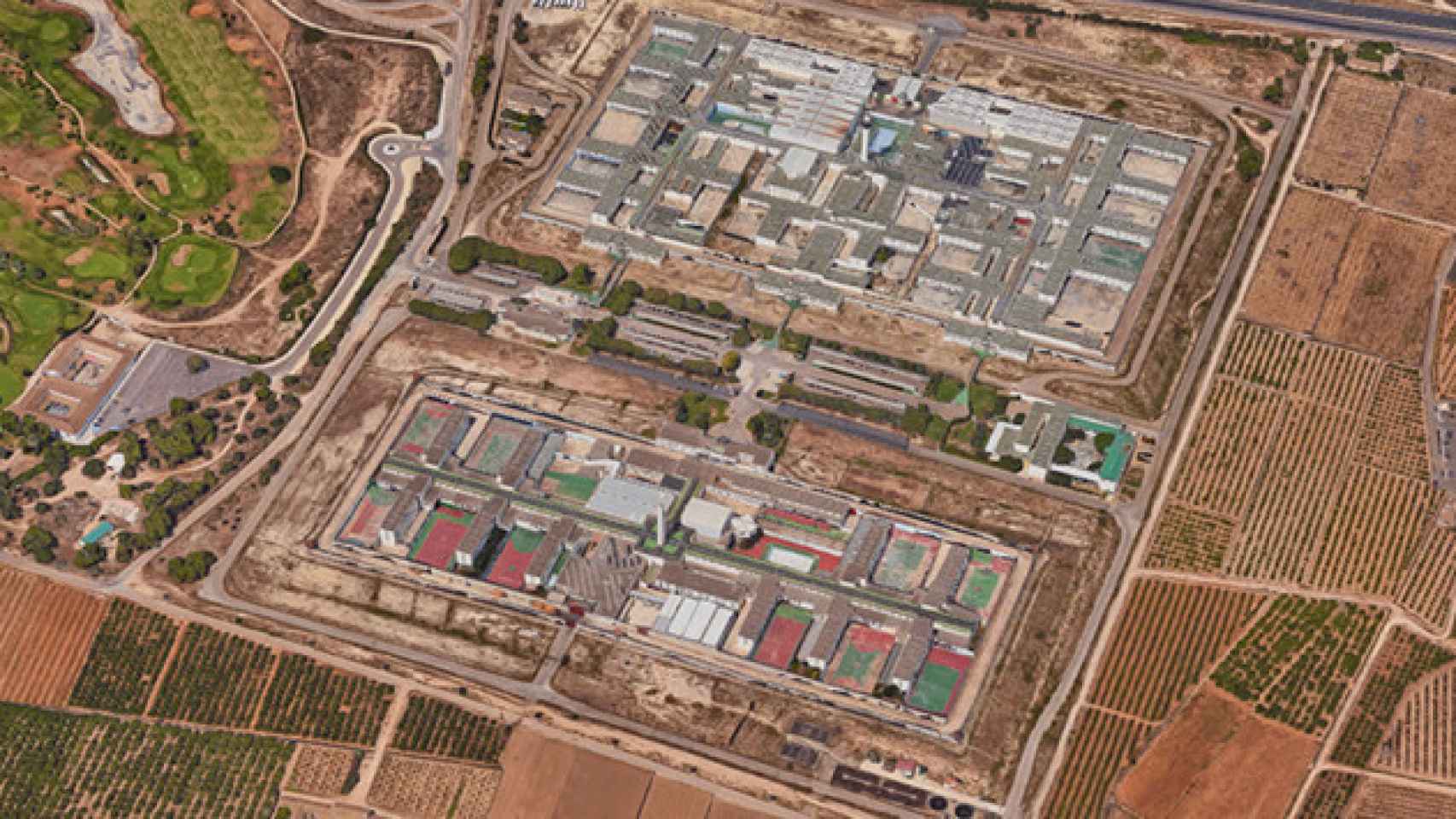 Imagen aérea del Centro Penitenciario de Picassent / CG