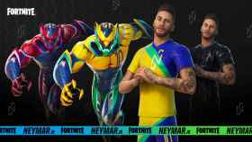 Neymar se convierte en skin en Fortnite