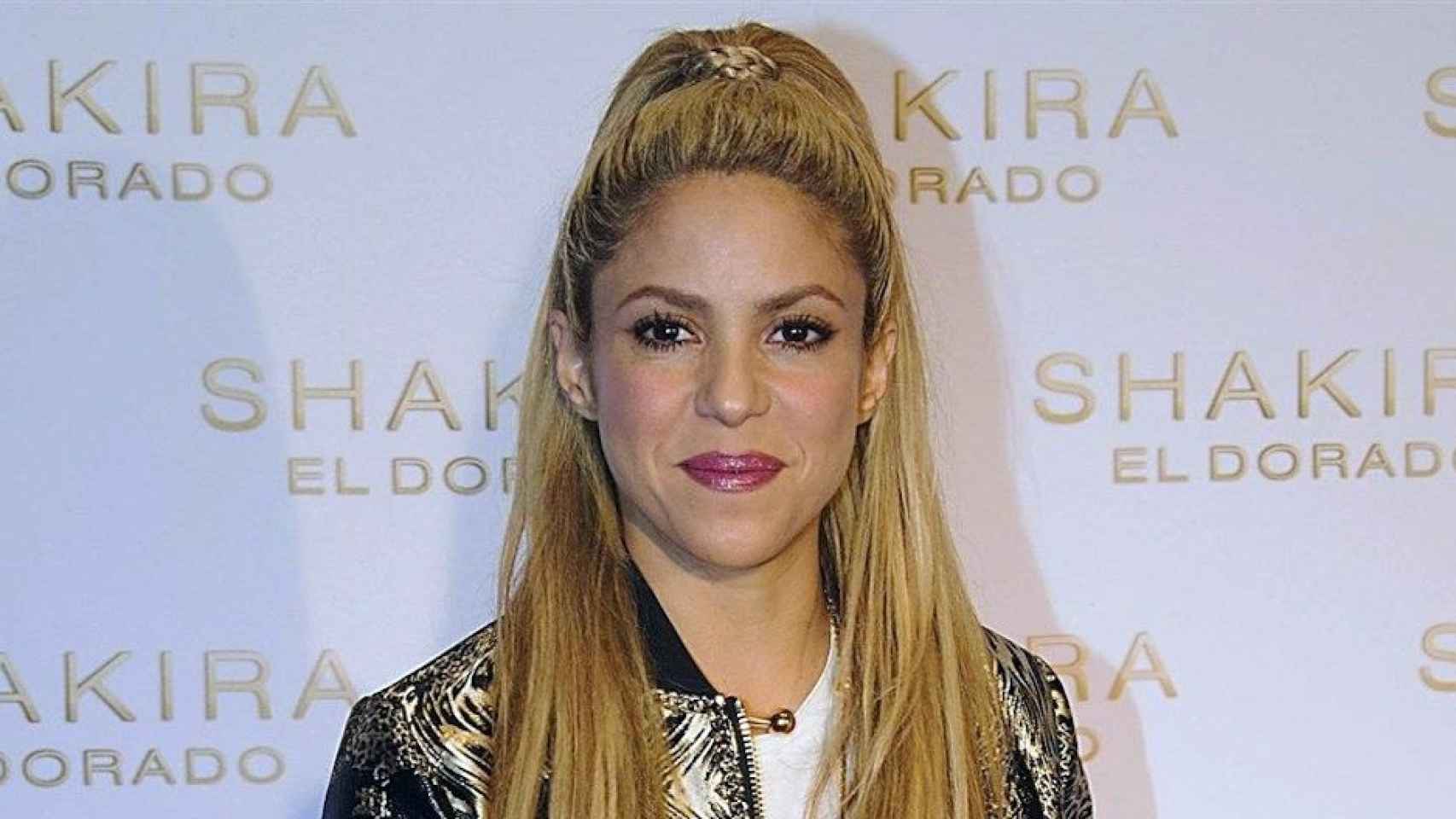 Shakira en un acto de promoción de la gira El Dorado / EP