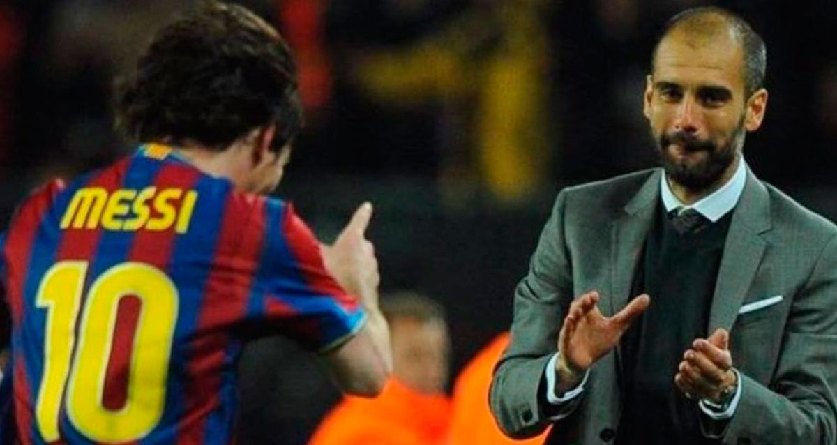 La renovación de Pep Guardiola acerca a Leo Messi al Manchester City / REDES