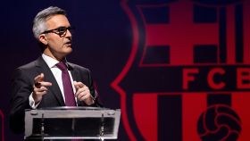 Víctor Font en Barça TV durante el debate electoral / Sí al Futur!