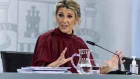 Yolanda Díaz, que visita Cataluña pero evita coincidir con Pablo Iglesias / EP
