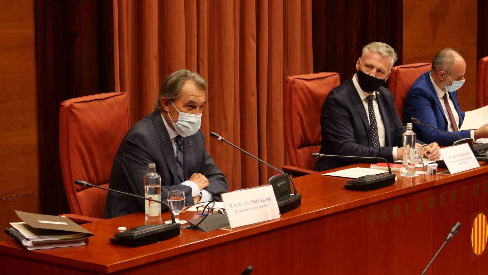 Artur Mas, en el Parlament / EUROPA PRESS