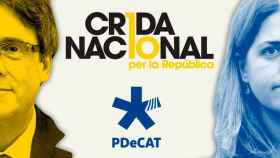 Carles Puigdemont y Marta Pascal, con proyectos enfrentados entre la Crida y el PDeCAT