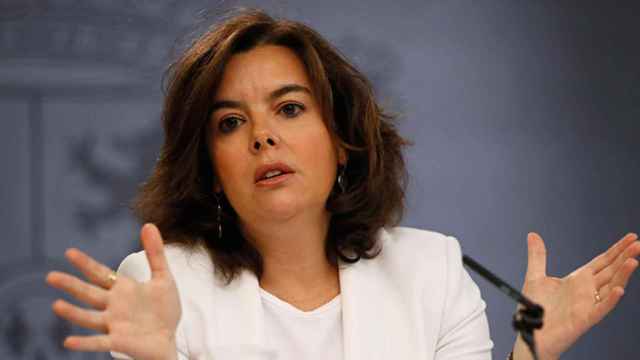 La vicepresidenta del Gobierno en funciones, Soraya Sáenz de Santamaría | EFE