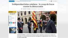 'Le Figaro' califica el plan independentista de Mas de golpe de Estado