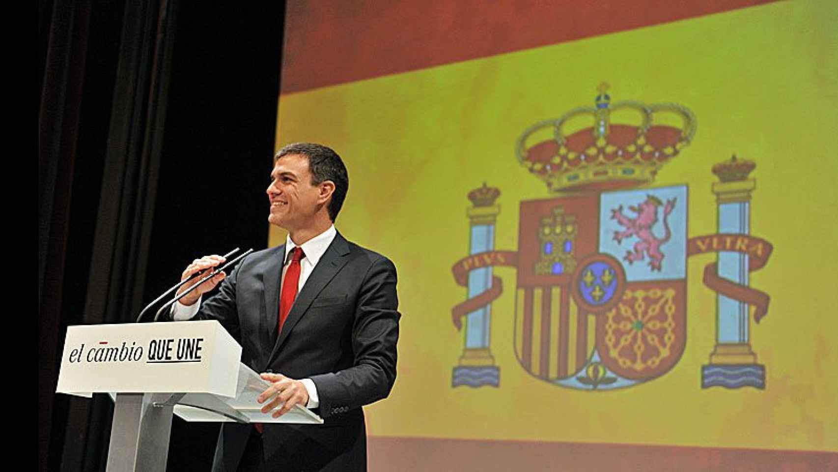 El líder del PSOE, Pedro Sánchez, durante el acto de proclamación como candidato a la presidencia del Gobierno, en junio pasado