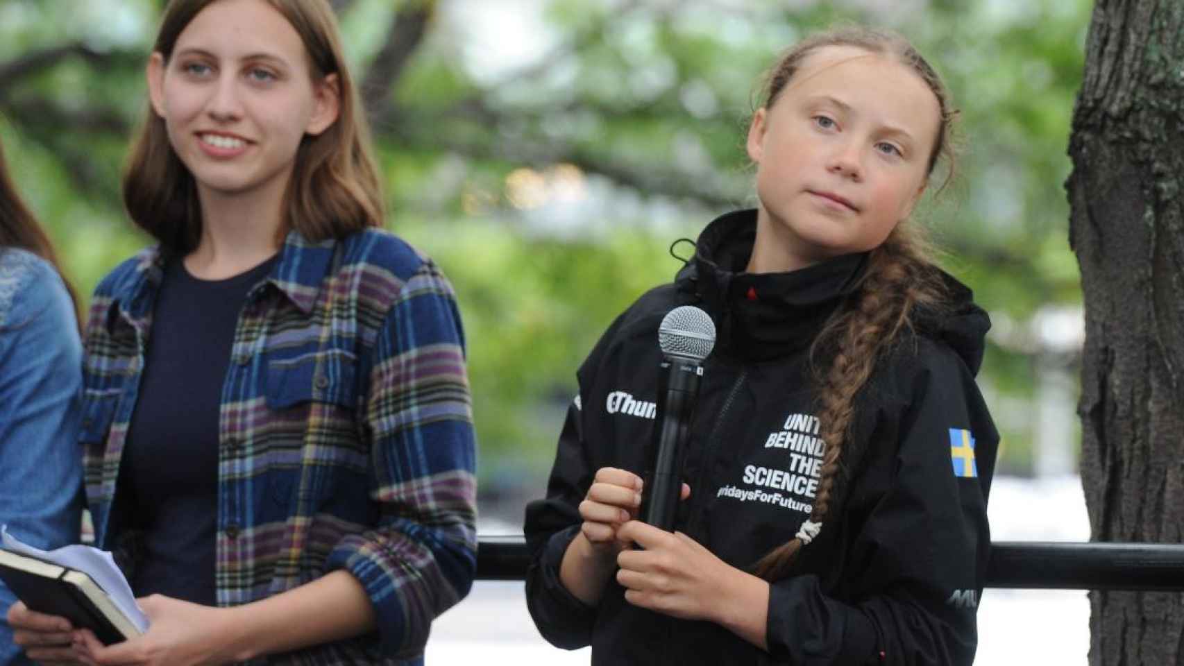 La joven activista sueca Greta Thunberg  / EUROPA PRESS