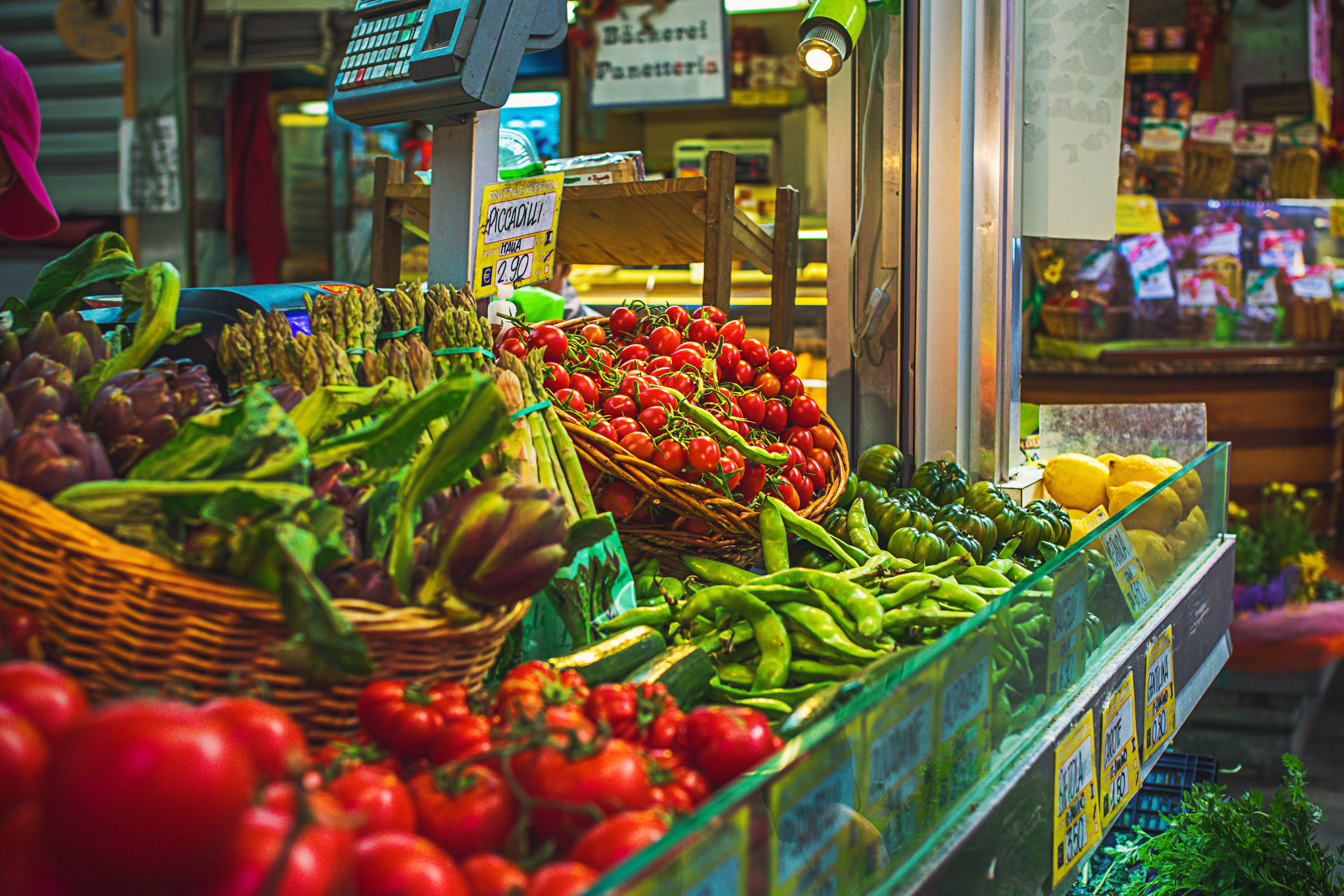 Sección de verduras de un supermercado / UNSPLASH
