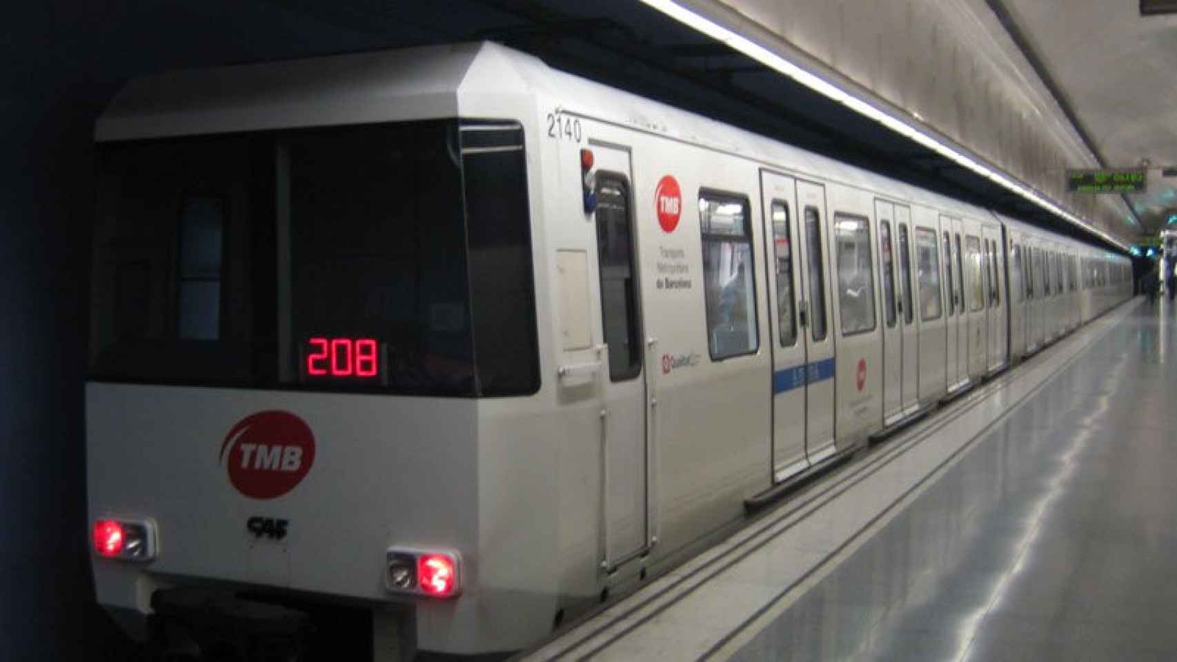El Metro de Barcelona en una imagen de archivo