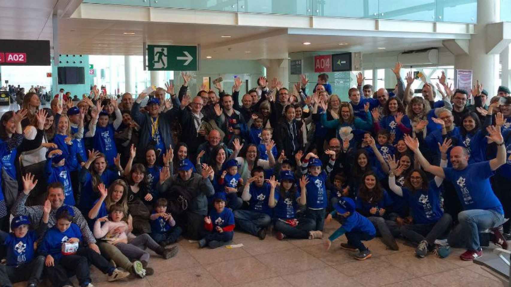 Vueling y Fundació Xavier organizan un Open Day en el Aeropuerto de Barcelona para los niños con autismo.