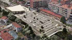 Imagen virtual de la futura urbanización tras el proyecto en Parets del Vallès (Barcelona) / ADIF