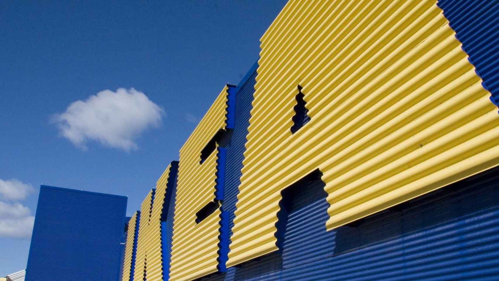 Fachada de uno de los grandes almacenes de Ikea, en los que apuesta por la sostenibilidad / CG