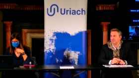 El consejero delegado de Uriach, Oriol Segarra, este martes en la presentación de resultados / EP