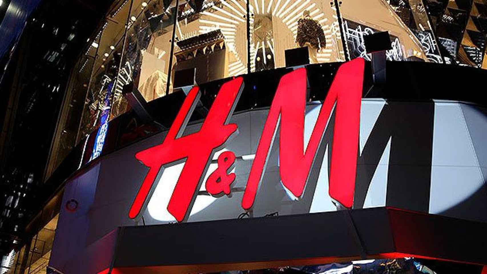 Vista de la tienda H&M en Times Square