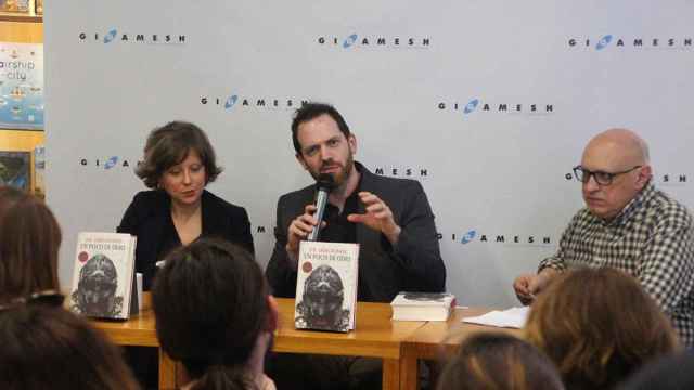 Joe Abercrombie en la presentación de su libro 'Un poco de odio' / CG