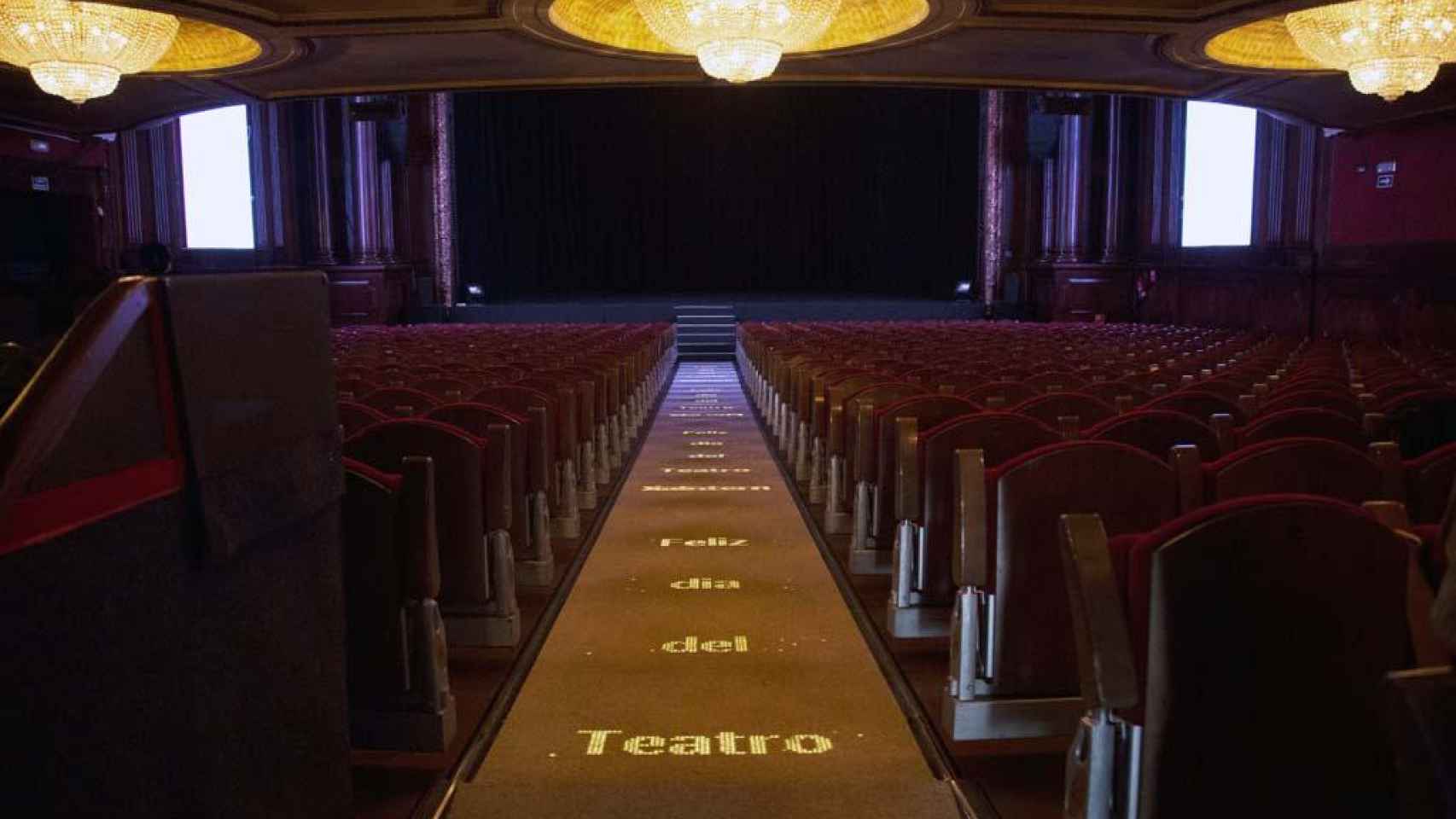 Interior del teatro EDP de MAdrid, uno de los espacios de representación de estas comedias románticas teatrales / EDP MADRID