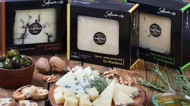 Los tres quesos de Carrefour premiados en los World Cheese Awards / CARREFOUR