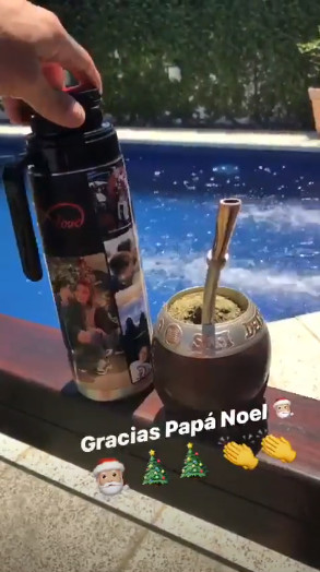 El regalo de Suárez en Navidad / Instagram