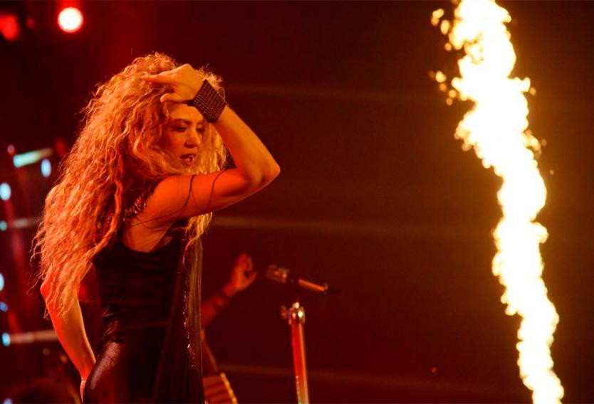 Shakira en concierto / Instagram