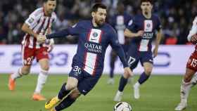 Leo Messi, durante un partido de Ligue 1 con el PSG / EFE