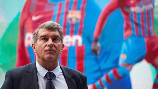 Joan Laporta sigue buscando a un delantero en el mercado invernal / FCB