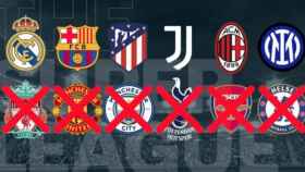 Imagen de los clubes que siguen en la Superliga / Redes