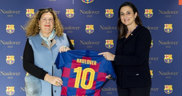 Carme Noguera, CEO de Naulover, y Maria Teixidor, directiva del Barça y responsable del futbol femenino / FCB