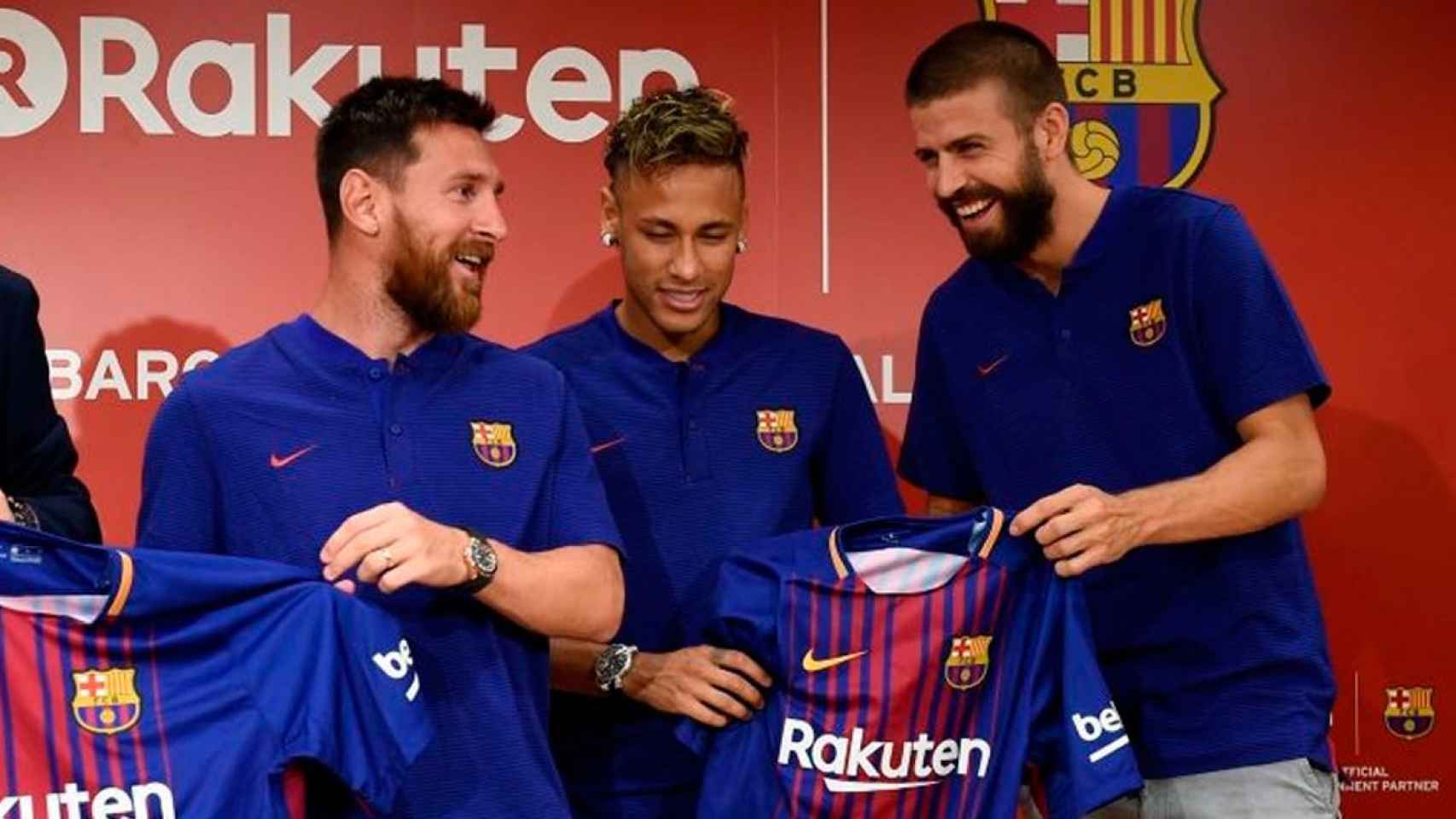 Messi, Neymar y Piqué en una imagen de archivo / EFE