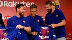 Messi, Neymar y Piqué en una imagen de archivo / EFE