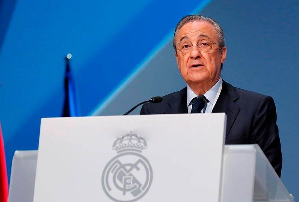 Florentino Pérez, presidente del Real Madrid / Twitter