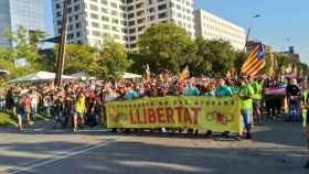Manifestación a favor de los CDR detenidos en Sabadell / EUROPA PRESS