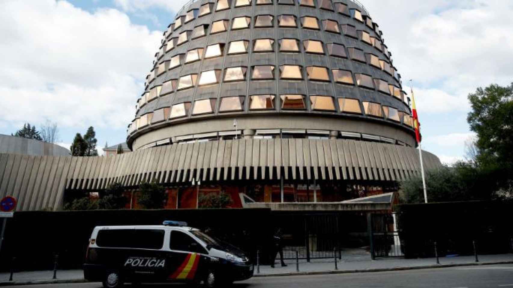 Sede del Tribunal Constitucional en Madrid hoy sábado, 27 de enero / EFE