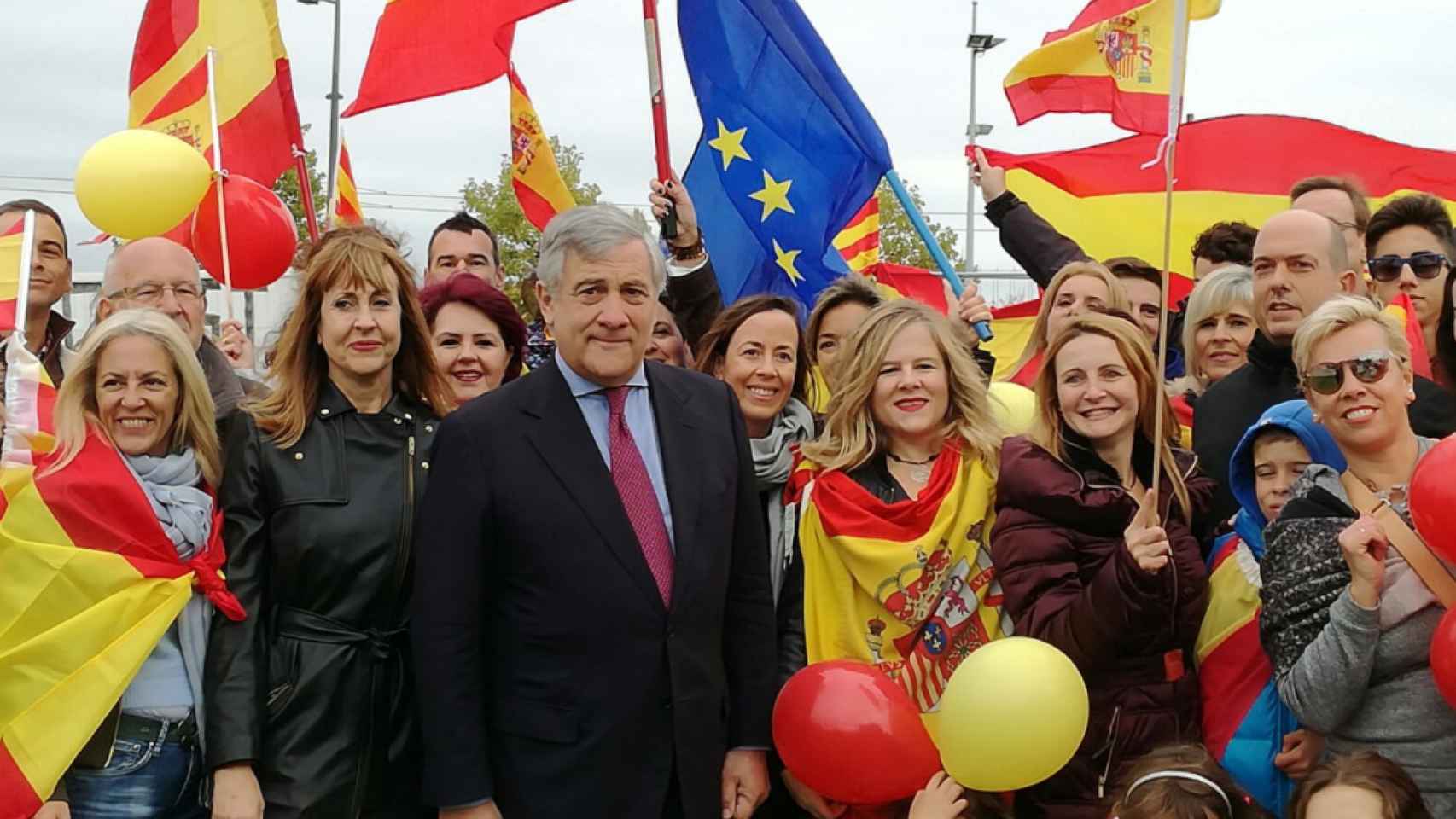 Tajani, el 'amigo del 155' con más probabilidad de gobernar Italia