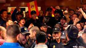 Los policías nacionales abandonan los hoteles de Pineda y Reus
