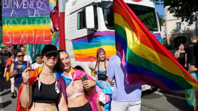 Asistentes al Pride de Barcelona de 2022, dedicado a la visibilidad lésbica / ALEJANDRO GARCÍA - EFE