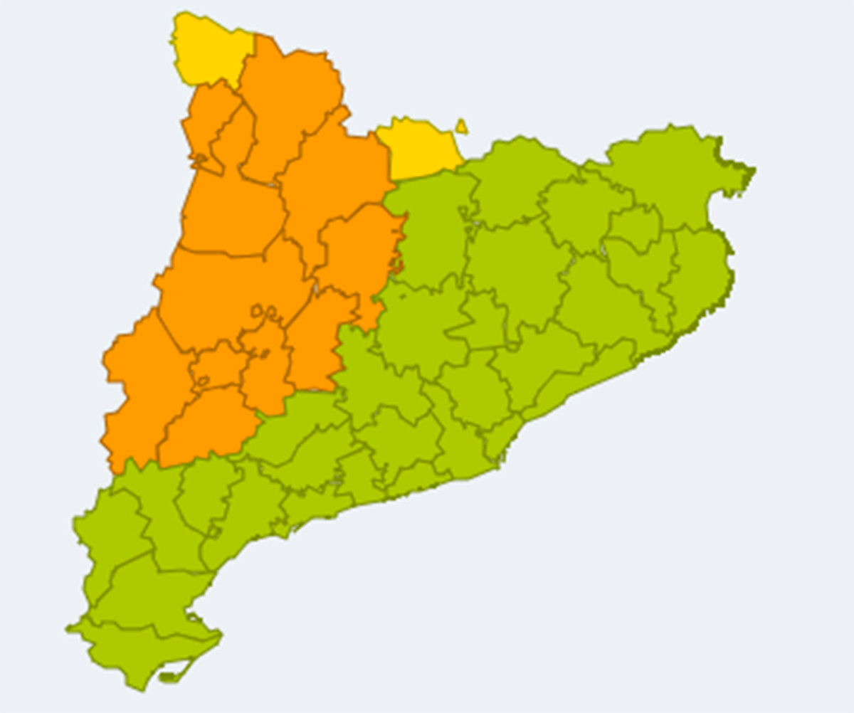 Riesgos por calor en Cataluña entre las doce de la mañana y las seis de la tarde del sábado / METEOCAT