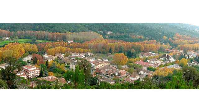 Vista aérea de Gualba