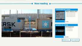 Imagen de la digitalización del proceso de identificación de contenedores / PUERTO DE BARCELONA