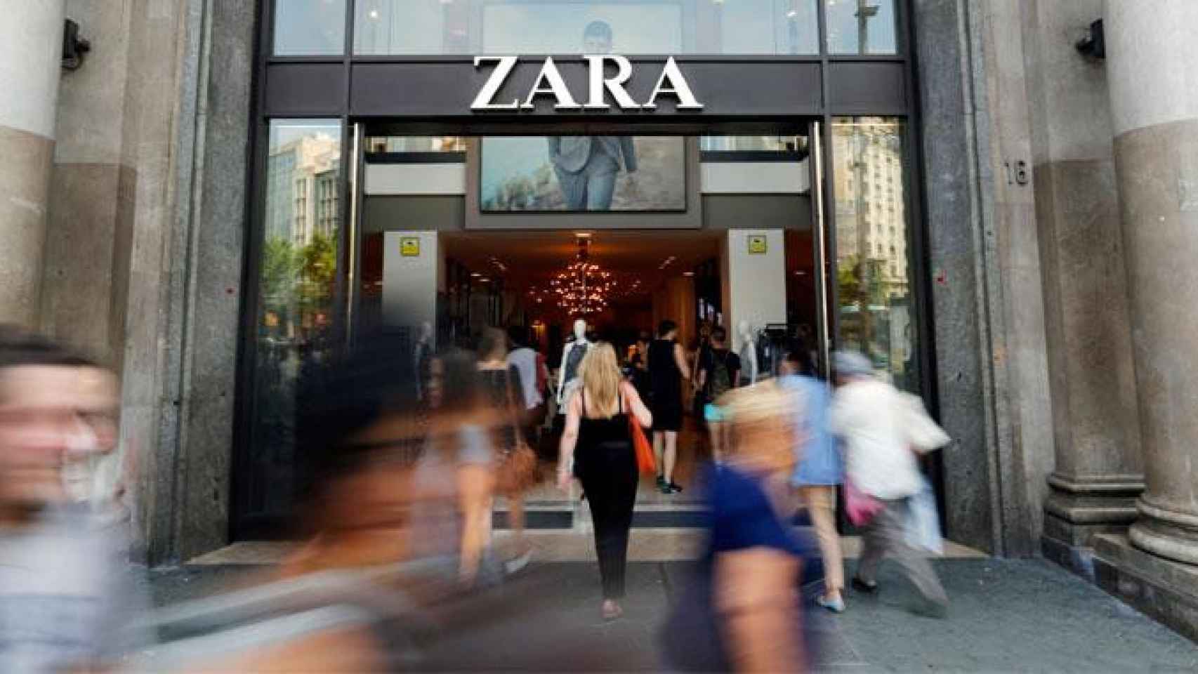 Imagen de un punto de venta de Zara, buque insignia de Inditex / EFE